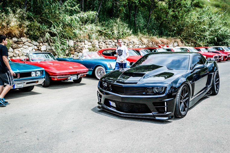 Camaro club at Edde Sands 